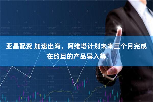 亚晶配资 加速出海，阿维塔计划未来三个月完成在约旦的产品导入等